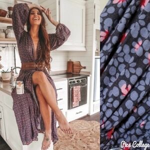 Nat Natalie Martin Nico Floral Maxi Dress S